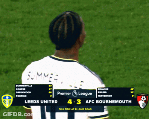 A Man In A Summerville Jersey Looks Up At The Sky GIF