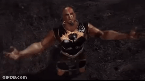 Superhero Laying On Ground Arms Outstretched GIF