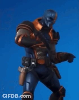 A Man In A Superhero Costume Is Pointing With His Finger GIF