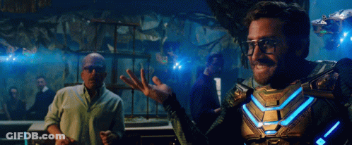 A Man In A Superhero Suit Says See That Wasn 'T So Hard GIF