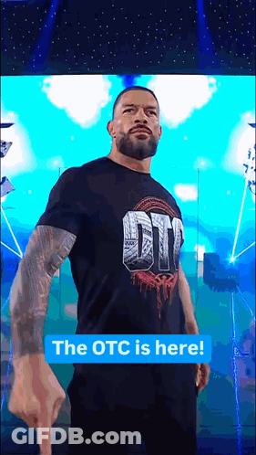 A Man In A T-Shirt That Says Dtf Is Pointing GIF