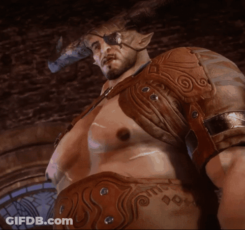 A Man In A Video Game Says " Can Do " At The Bottom Of The Screen GIF