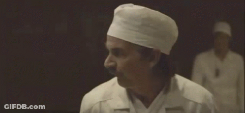 A Man In A White Hat Says He 'S Delusional GIF