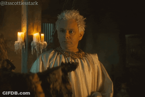 A Man In A White Robe Says " Are You ... Trying To " GIF