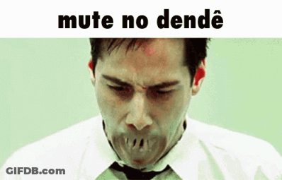 A Man In A White Shirt And Tie Is Making A Funny Face With His Mouth Open . GIF