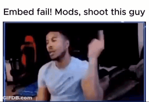 A Man In A White Shirt Is Giving The Middle Finger . GIF