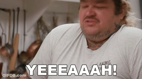 A Man In A White Shirt Says Yeeeaaah GIF