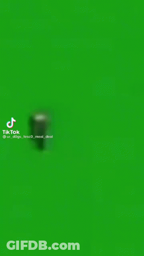A Man In A White Tank Top Says Uwu On A Green Background GIF