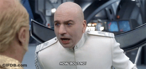 A Man In A White Uniform Says How Bout No GIF