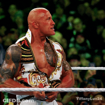 A Man In A Wrestling Ring With Tiffanyluv24 Written On The Bottom Right GIF
