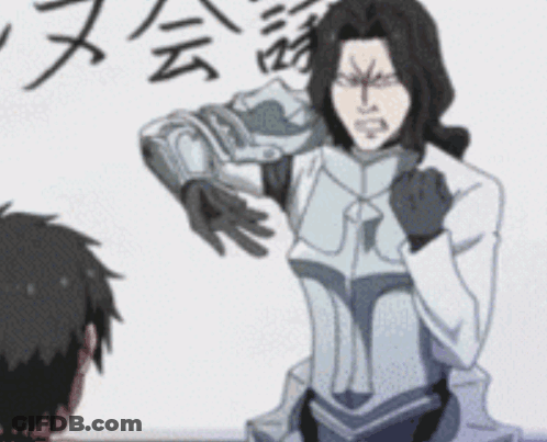 A Man In Armor Is Standing In Front Of A Whiteboard With Chinese Writing On It GIF