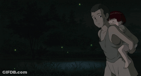 A Man Is Carrying A Little Girl On His Back GIF