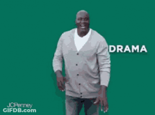 A Man Is Dancing In Front Of A Green Background With The Word Anxiety Above Him GIF