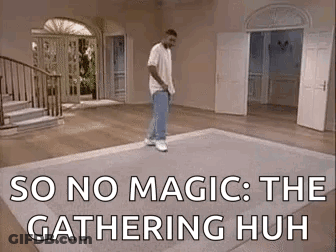A Man Is Dancing On A Rug In A Living Room . GIF