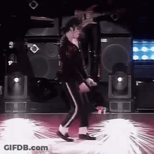Man Playing Guitar Dancing Stage GIF