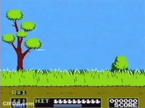 A Man Is Flying Through The Air In A Video Game With A Hit Score Of 000000 GIF