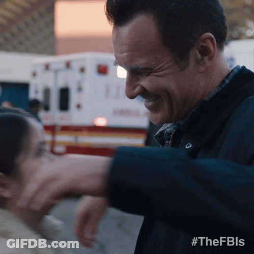 A Man Is Giving A Woman A Fist Bump With The Hashtag #Thefbls GIF