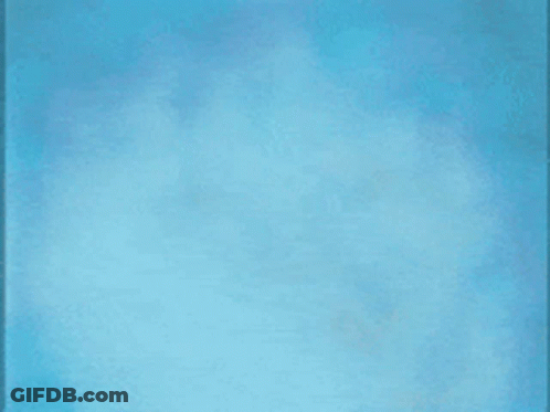 A Man Is Holding A Bottle Of Champagne In Front Of A Blue Background With The Words Party Time On It GIF