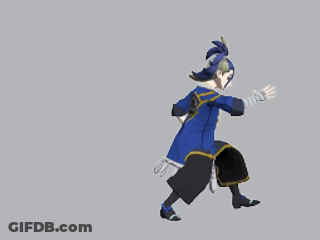 Man Holding Girl In Video Game Scene GIF