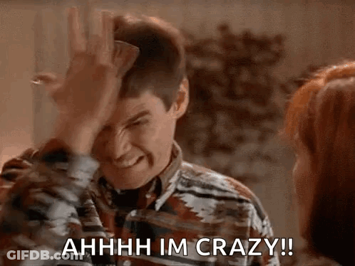 A Man Is Making A Funny Face While Holding A Piece Of Paper In His Hand . GIF