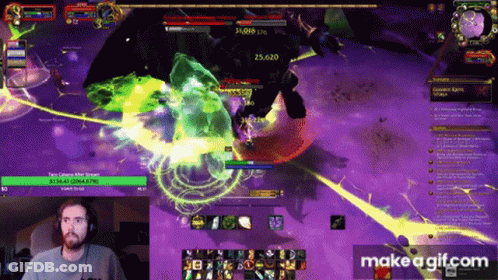 A Man Is Playing A Video Game With The Words Make A Gif.com On The Bottom Of The Screen GIF