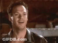 A Man Is Saying Hey I Got An Idea In A Bar . GIF