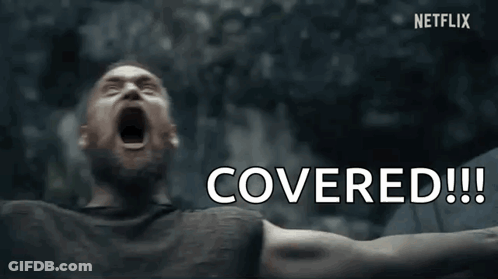 Man Screaming With Covered Word Above GIF