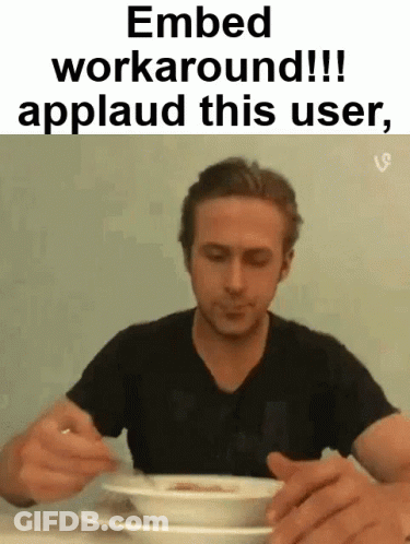 A Man Is Sitting At A Table Eating A Bowl Of Soup . GIF