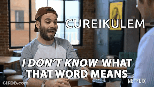 Man Sitting At Table With Beer Saying I Don T Know Word GIF