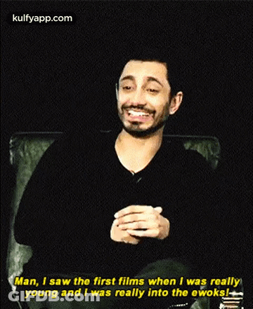 Man Sitting And Laughing First Films When I Was Young GIF