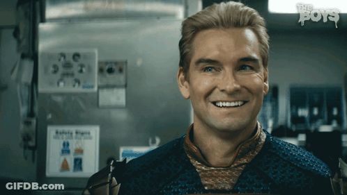 A Man Is Smiling In Front Of A Sign That Says " Safety First " GIF