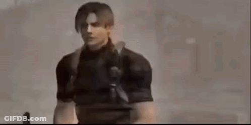 A Man Is Standing On A Bicycle With His Head Down And A Backpack On His Back . GIF