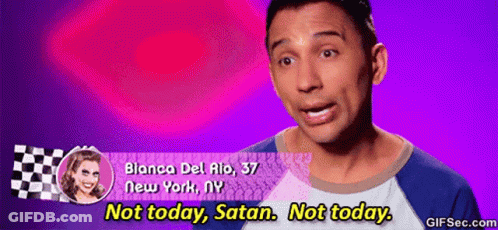 A Man Is Talking About Bianca Del Rio From New York GIF