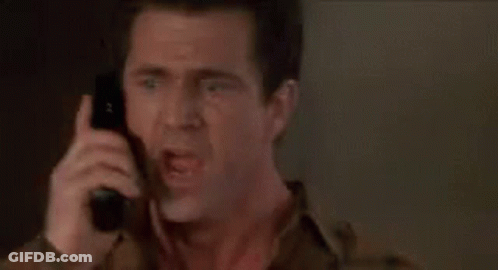 A Man Is Talking On A Cell Phone And Asking To Give Him Back His Sun . GIF