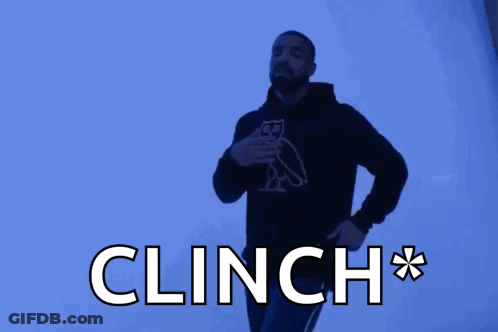 A Man Is Wearing A Black Hoodie With An Owl On It And The Word Clinch Written On It GIF