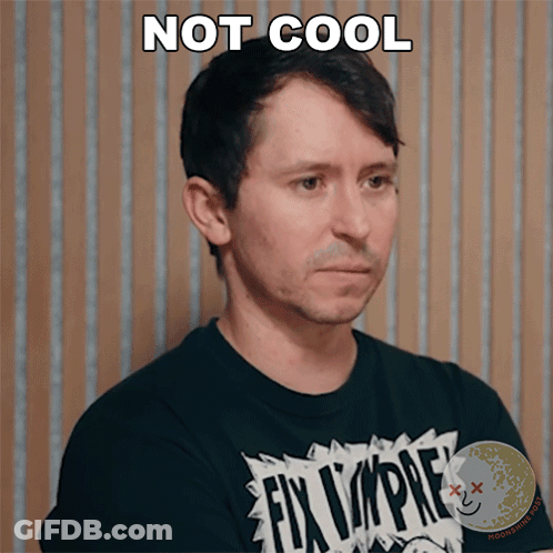 A Man Is Wearing A Shirt That Says Fix Vape GIF