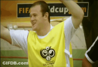 A Man Is Wearing A Yellow Vest That Says Fifa Dcup On It GIF