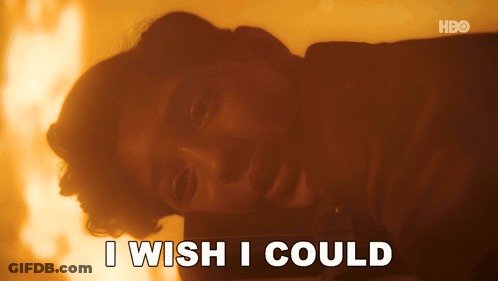 A Man Laying Down With The Words " I Wish I Could " Written Below Him GIF