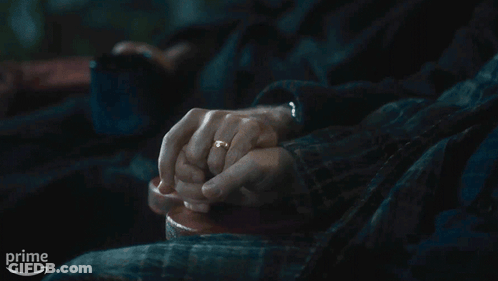 A Man Laying In A Chair With The Words " I Have Everything I Ever Wanted " GIF