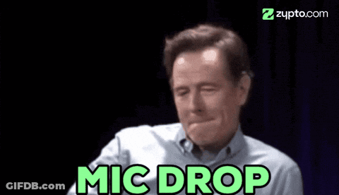 A Man Making A Funny Face With A Zzypto.com Logo In The Background GIF