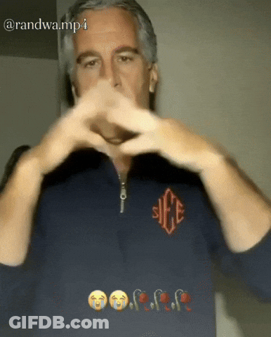 A Man Making A Heart Shape With His Hands With The Words Randwa.mp4 Written Below Him GIF
