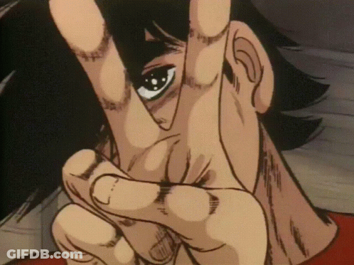 Man Making Peace Sign GIF