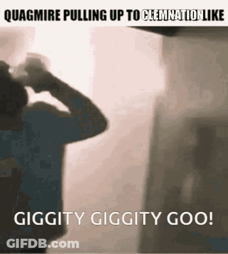A Man Pulling Up To Clemnation Like Giggity Giggity Goo GIF
