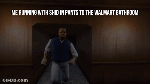 A Man Running With A Huge Explosion Coming Out Of His Head GIF