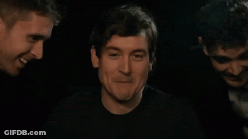 A Man Salutes With The Words Step Aside Peasants Written Below Him GIF