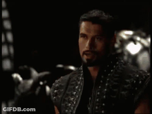 Man Says Ares I'm Yours In Dark Room GIF