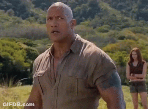 A Man Says " Don 'T Cry , Don 'T Cry , Don 'T Cry " In Front Of A Forest GIF