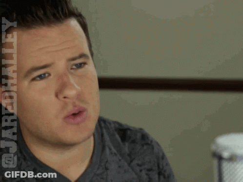 A Man Says " Don 'T Doubt It Don 'T Doubt It " In Front Of A Wall GIF