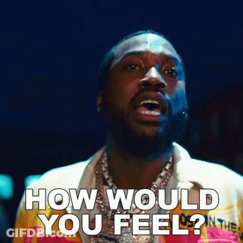 A Man Says How Would You Feel While Wearing A Colorful Jacket GIF