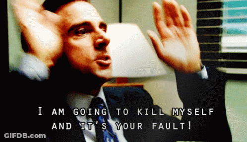 A Man Says I Am Going To Kill Myself And It 'S Your Fault GIF